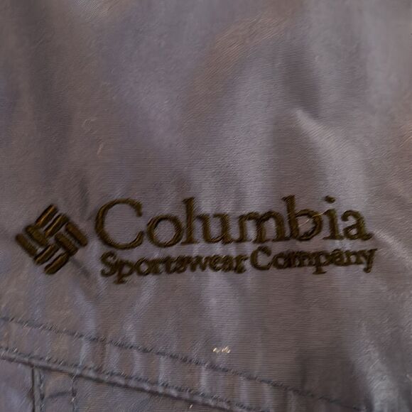 WOMENS VINTAGE COLUMBIA WINDBREAKER STYLE JACKET BLUE SIZE MEDIUM EEEUC - Picture 2 of 8